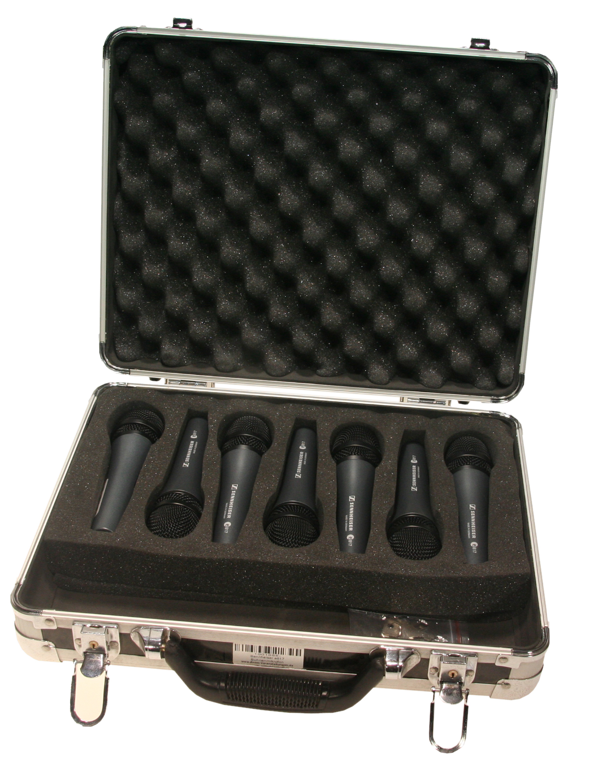 Mikrofonkoffer "Stage" 7 x Sennheiser e817